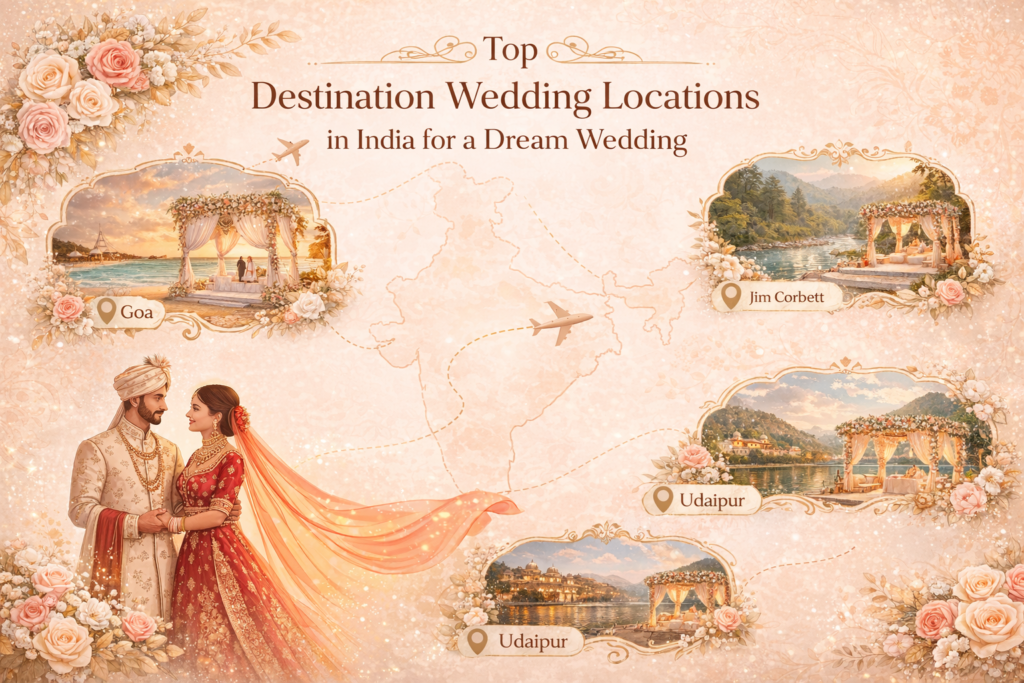 Top Destination Wedding Locations in India for a Dream Wedding